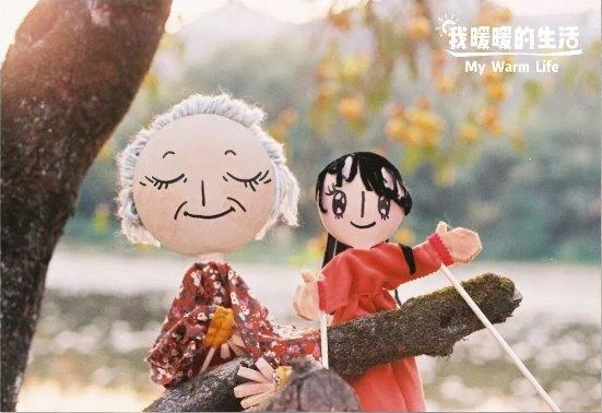 木偶奶奶与果果，走进石仓的日常